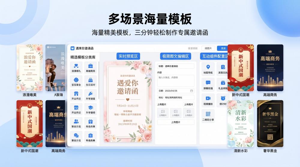 高级感拉满✨新手零失败！电子邀请函技巧，小白也能秒变质感大师